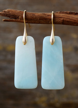 Geometric Pendant Earrings