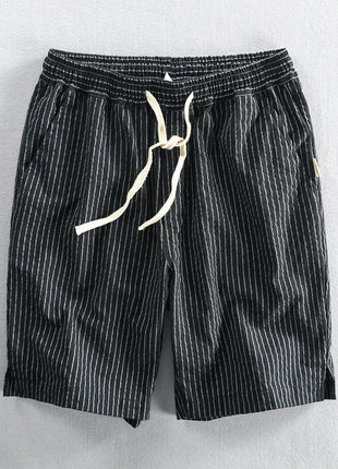 Men's Striped Casual Loose Straight Pants