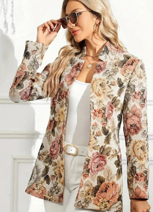 Casual Flowers Jacket