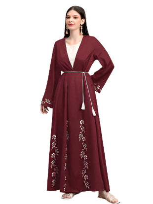 Elegant batwing sleeve Abaya