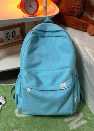 Cute Candy-colored High School Simple Large-capacity Backpack
