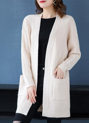 Loose Knitted Shawl Versatile Sweater Coat
