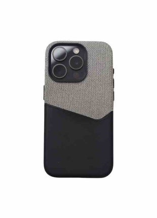 iPhone 12/13/14/15/16 Double Card Leather Magnetic Phone Protective Case Personalized Business Style