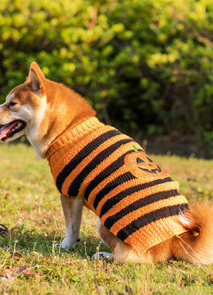 Halloween Dog Warm Leisure Sweater Cosplay Clothes