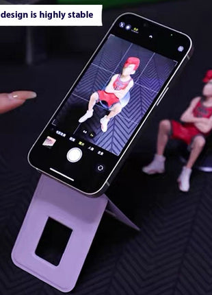 iPhone Multifunctional Leather Mobile Phone Stand