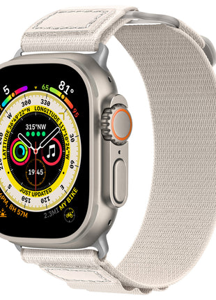 Applicable for Apple Watch Nylon Woven Leather Strap