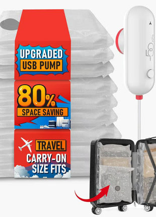 Travel Bags with Vacuum Compression Lightweight