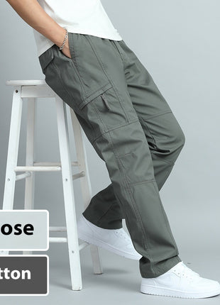 Pure Cotton Casual Pants