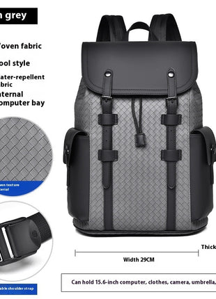 Curved Shoulder Strap New Casual Business Travel Backpack