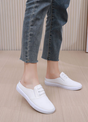 Slip-on Canvas Mule
