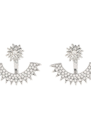 Gypsophila Multi-angle Rhinestone Earrings