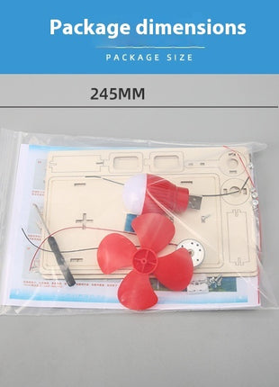 Scientific Experiment Wind Generator Manual Diy Material Package