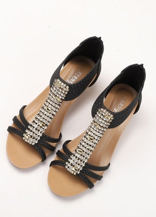 Rhinestone Summer Heel