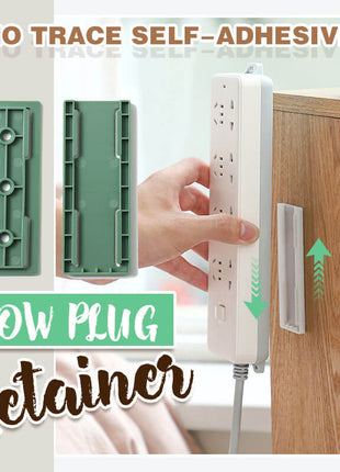 Self-Adhesive Wall Socket & Cable Organizer