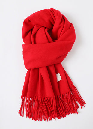 Tassel Cashmere Scarf