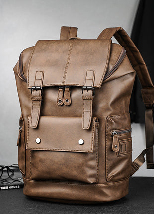 Large Capacity Korean Casual Retro Backpack