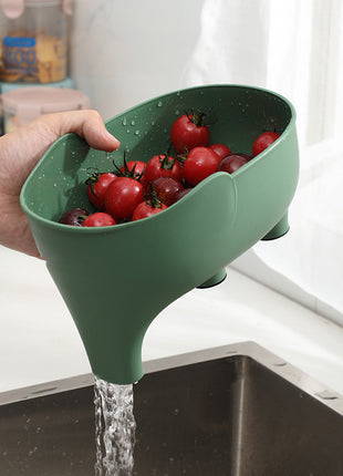 Vegetables And Fruits Washing Basket