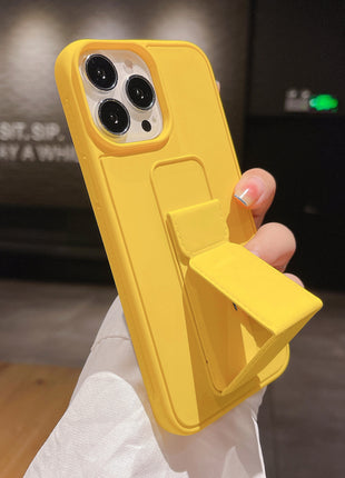 iPhone 14/15/16 Folding Bracket Drop-resistant Case