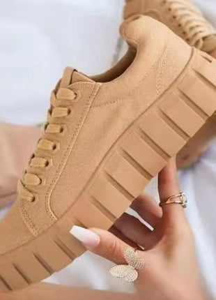Lace-up Canvas Shoes