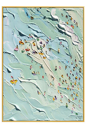 Beach Thick Oil 90 X 150 cm