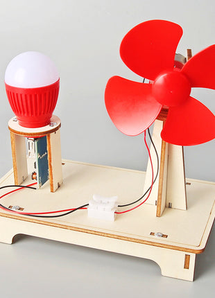 Scientific Experiment Wind Generator Manual Diy Material Package