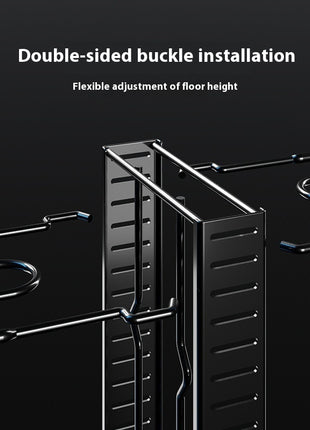 Removable Folding Multi-functional Kitchen Rack
