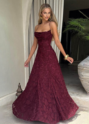 Summer Sling Chiffon Elegant Backless Party Dress