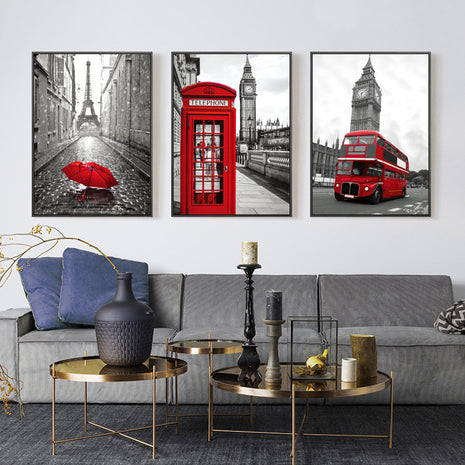 London Street 3 Pcs - 70x100 cm