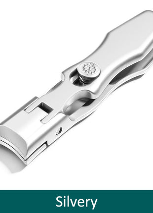 Splash-Resistant Stainless Steel Nail Clipper Set