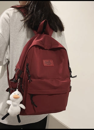Korean Casual backpack School Season New Fashion Fresh Middle School Students