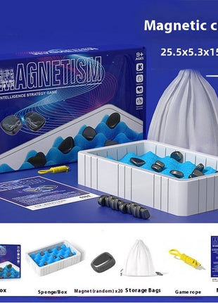 Magnetic Effect Double Board Game Logic Thinking Training Toys Leisure Magnetic Suction Battle Chess