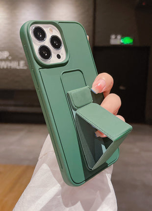 iPhone 14/15/16 Folding Bracket Drop-resistant Case