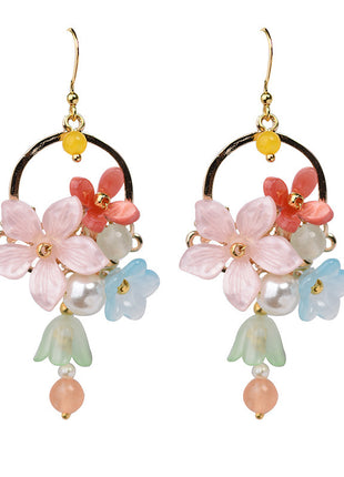 Antique Style Paired with Cheongsam Earrings