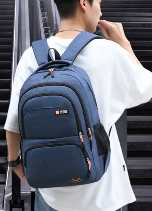 Large Capacity Outdoor Casual Computer Business Schoolbag Junior High School Students