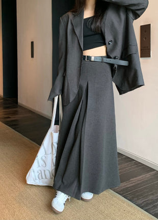 Thickened Sanded Textured Skirt