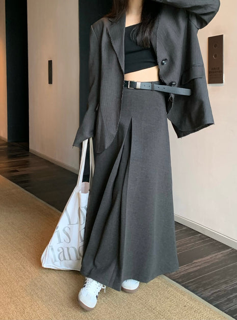 Thickened Sanded Textured Skirt