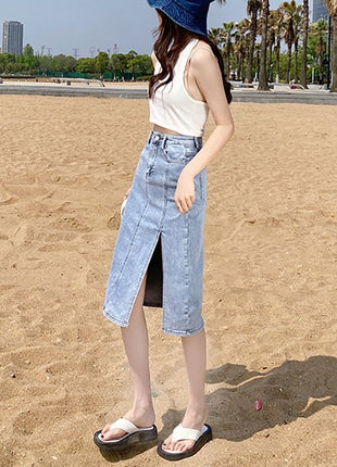 One Step Sheath Skirt