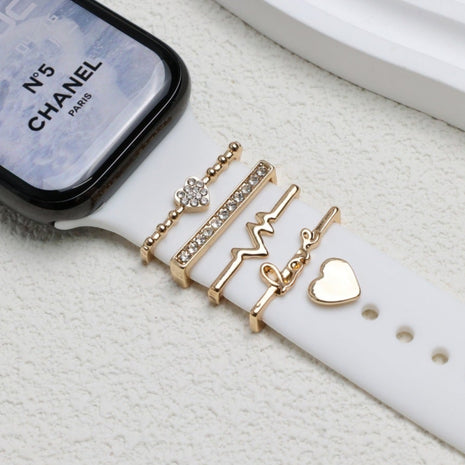 Strap DIY Decorative Buckle Silicone Watch Accessories
