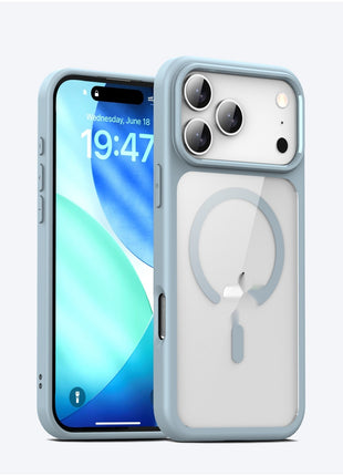 iPhone 17 Drop-proof Soft Edges Hard Shell Case