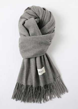 Tassel Cashmere Scarf
