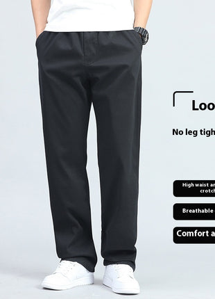 Pure Cotton Casual Pants