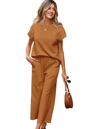 Casual Leisure Two-piece Set