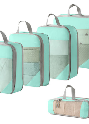 Travel Compression Mesh Storage Bag Suit Combination