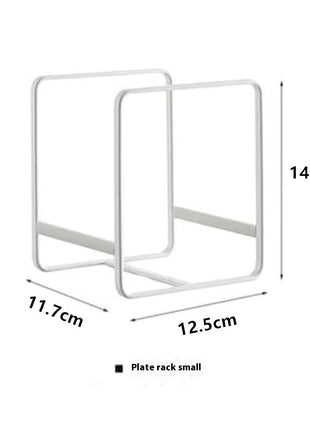 Japanese-Style Kitchen Dish Rack Cabinet – Space-Saving Organizer