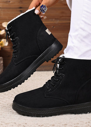 Waterproof High-top Cotton-padded Snow Boots