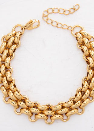 Thick Titanium Steel Bracelet