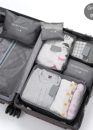 Travel Packing Organizer Bag Set 6-pcs