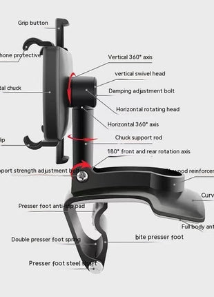 Dashboard Mobile Buckle