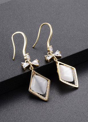 Fashionable Flower High-end Earrings