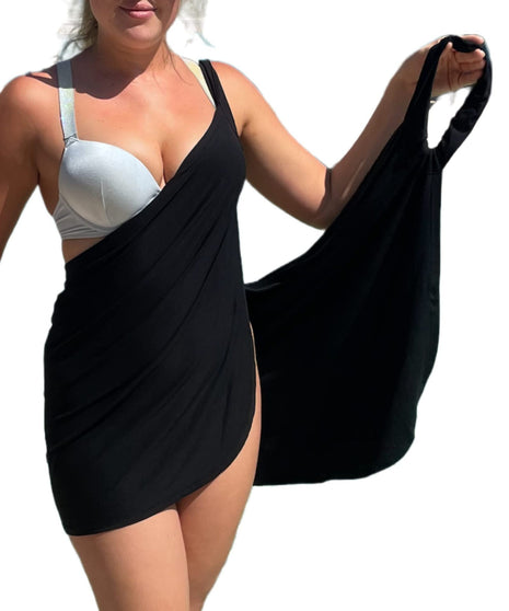 One-piece Plus Size Backless Swimsuit Cover